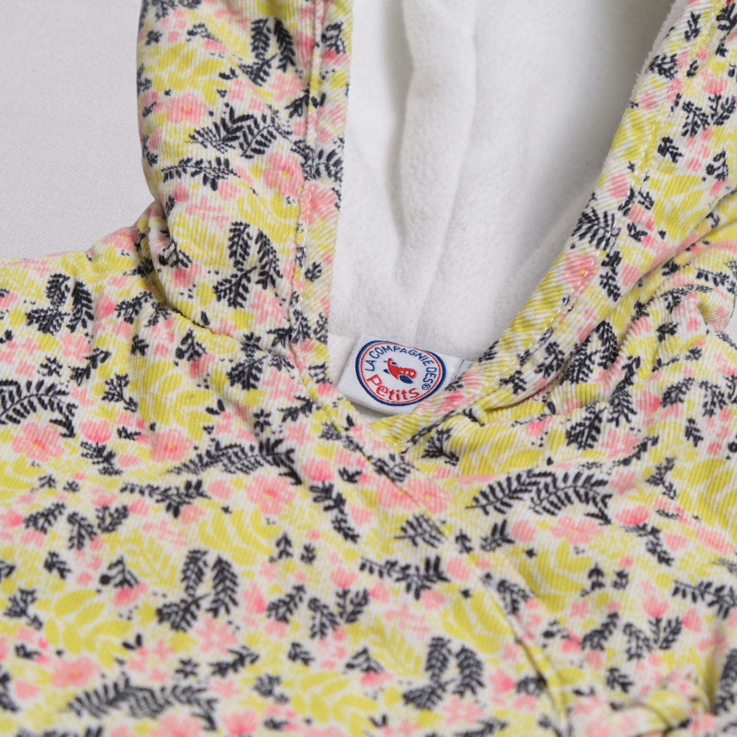 Floral print winter jacket