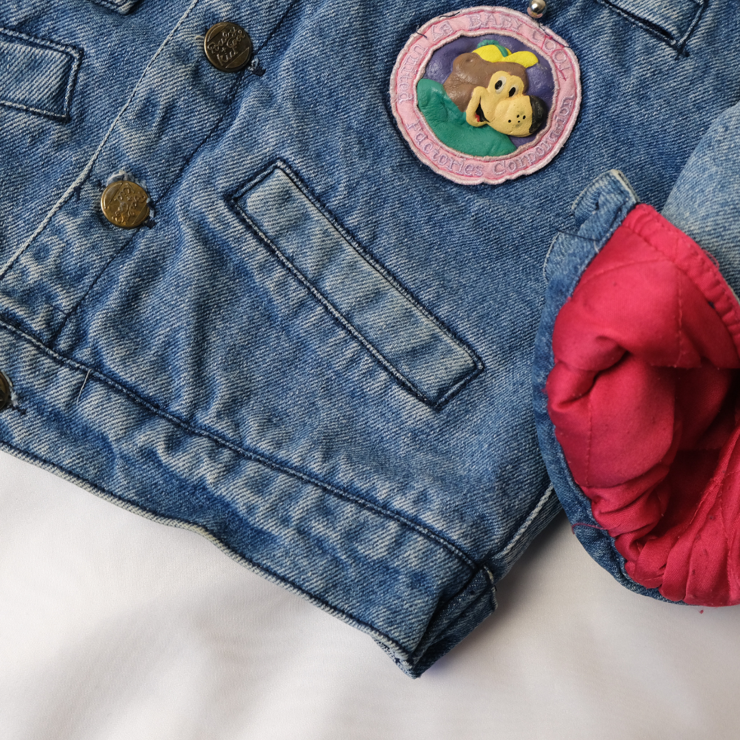 Vintage Jacket - Puffer x Denim Size: 18–24