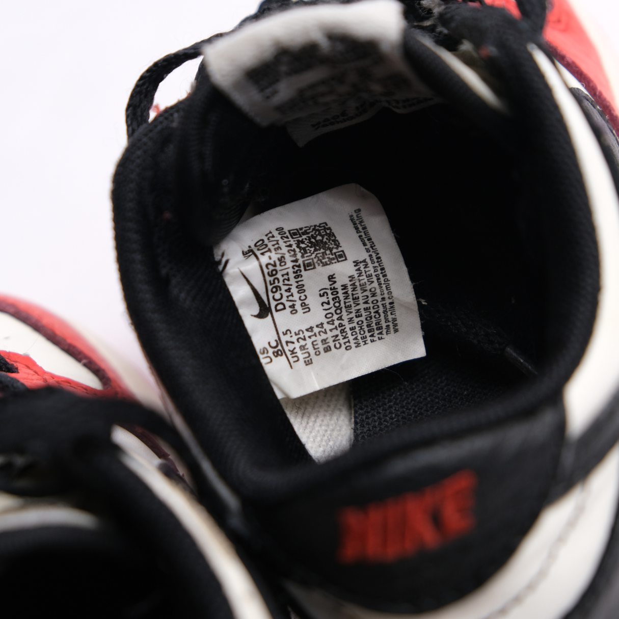 Nike Dunk Low EMB NBA 75th Anniversary Chicago (TD)