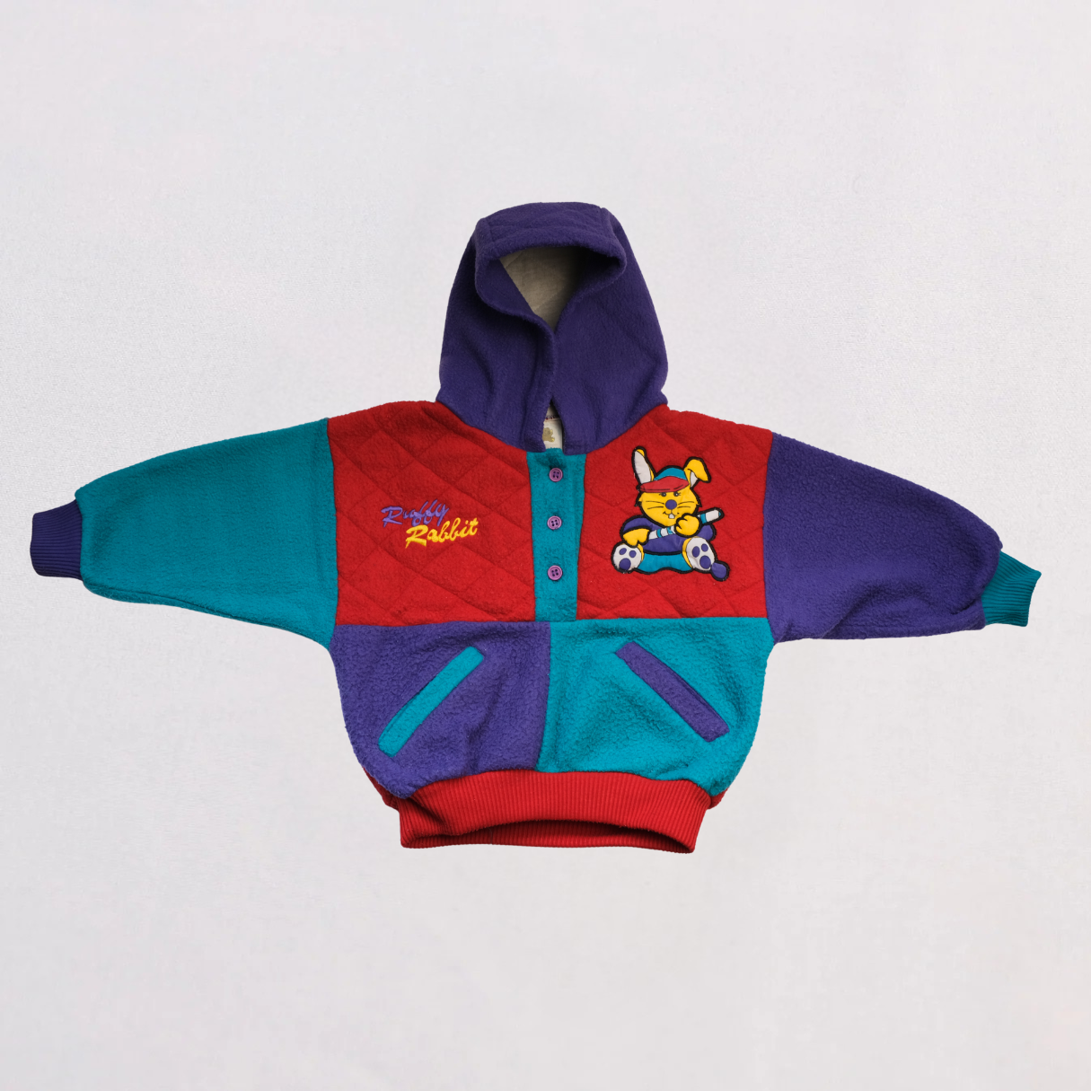90s Hooded Sweatshirt - Streetwear Style