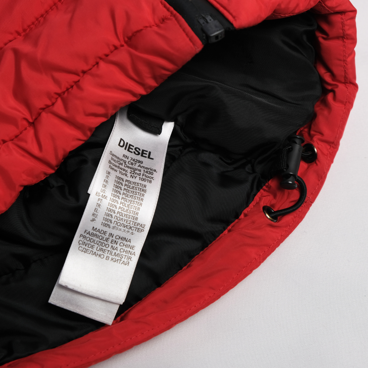 Diesel Kids waterproof jacket