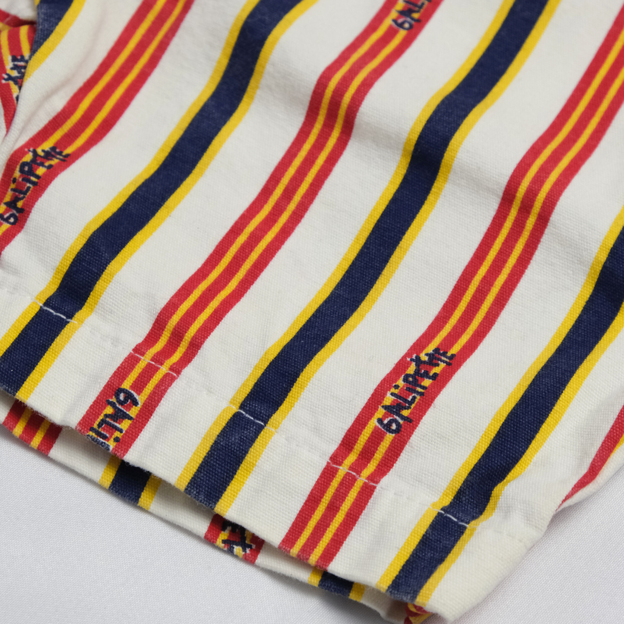 Colorful jeans jumpsuit