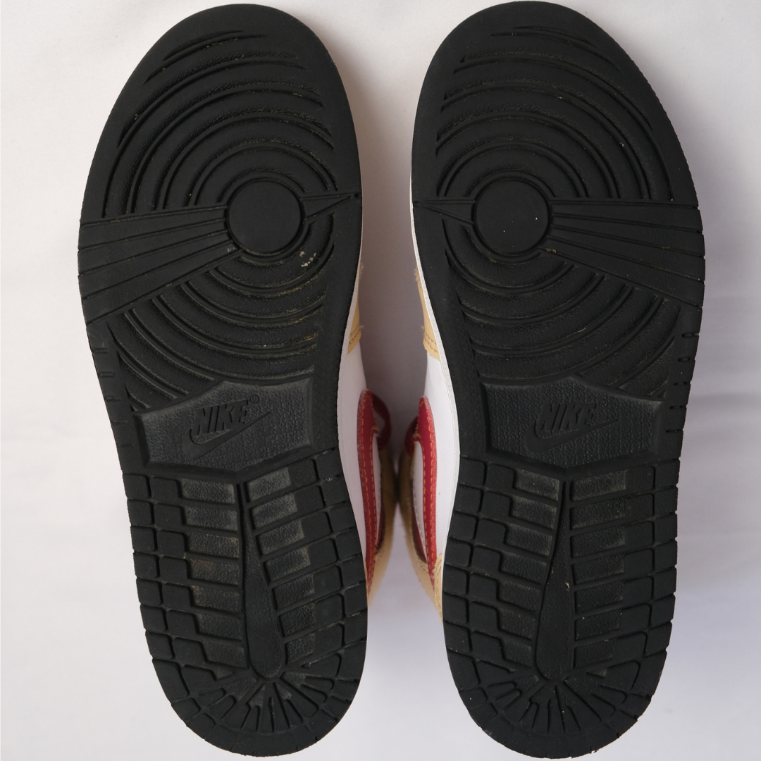 Jordan 1 Mid (GS) Light Curry Cardinal Kids