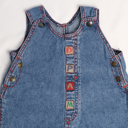 Vintage denim jumpsuit