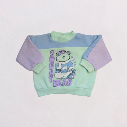 Blue & Pink Vintage 90s Sweatshirt