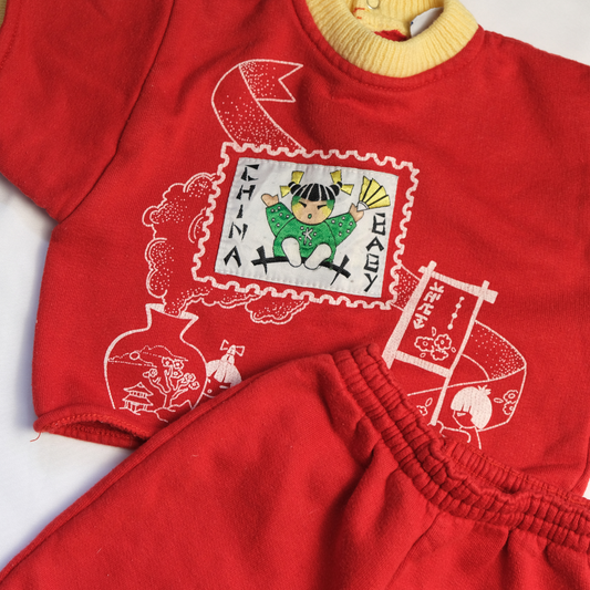 Vintage sweatshirt set 0–3 M