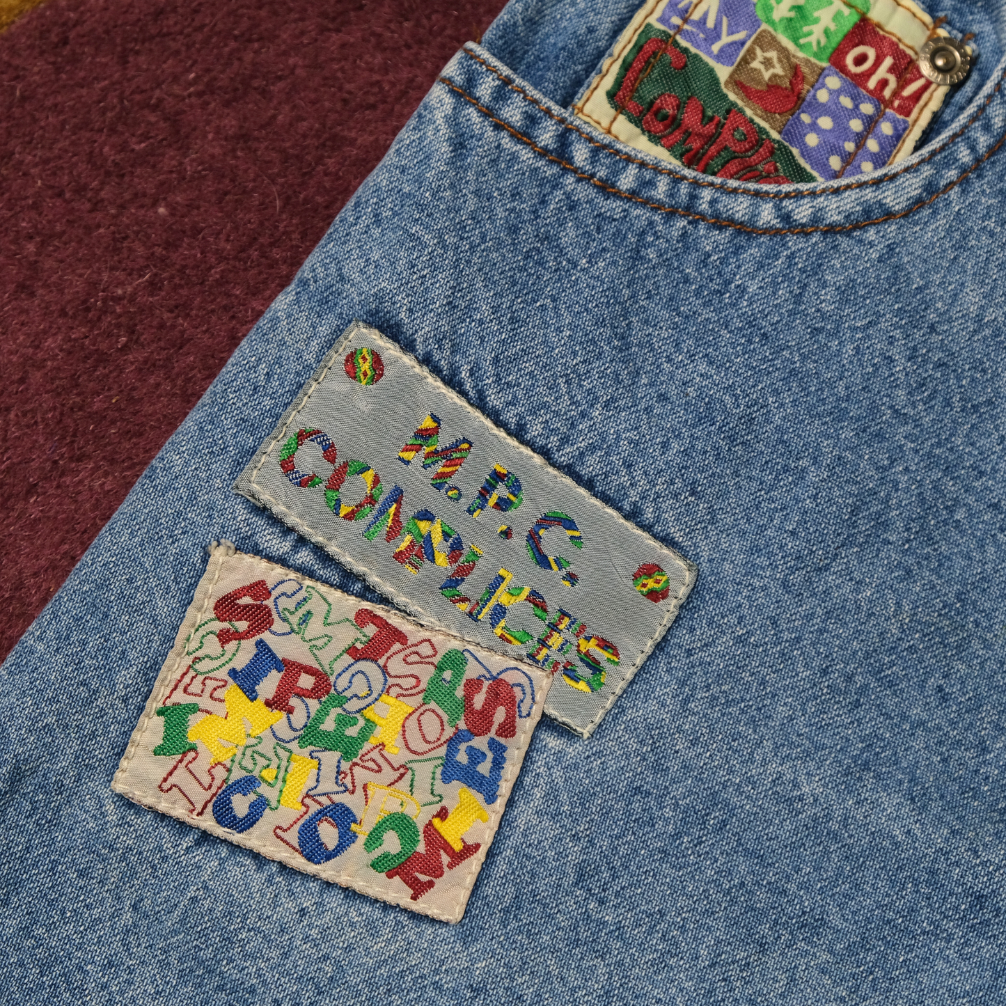 Vintage 100% Cotton Jeans