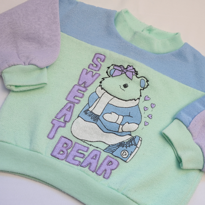 Blue & Pink Vintage 90s Sweatshirt