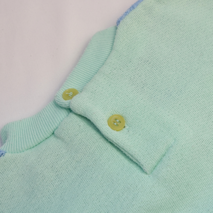 Blue & Pink Vintage 90s Sweatshirt