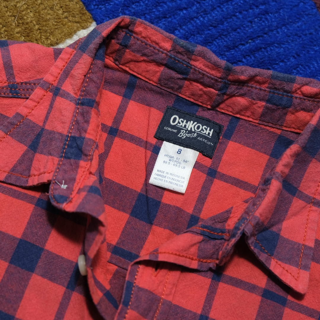 Vintage OshKosh shirt 8 years