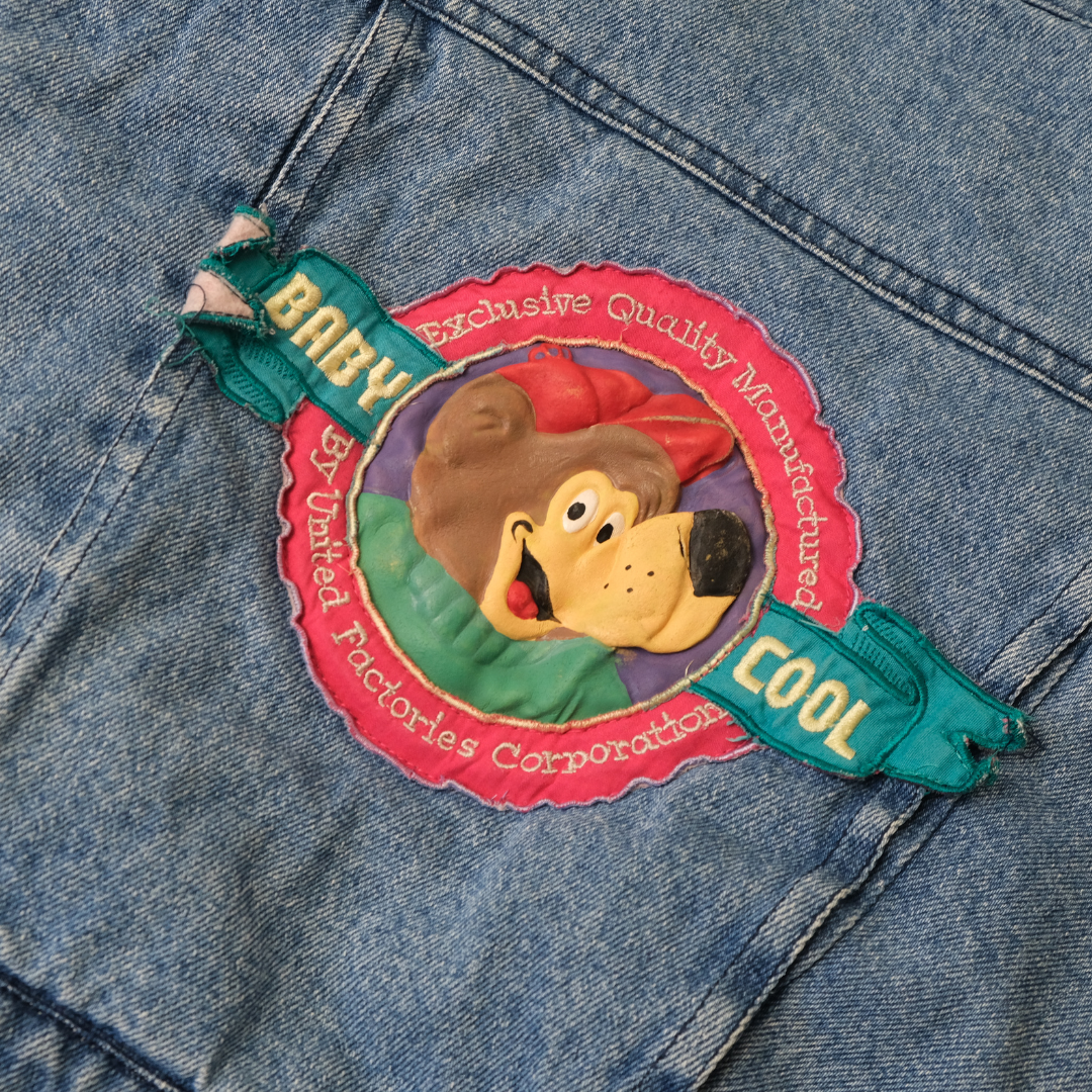 Vintage Jacket - Puffer x Denim Size: 18–24