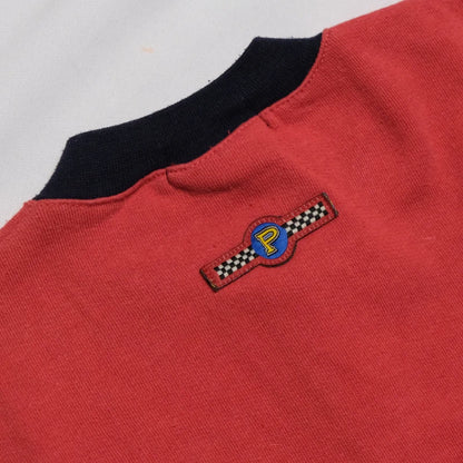 Vintage Red and Blue 90s Sweatshirt 4Y