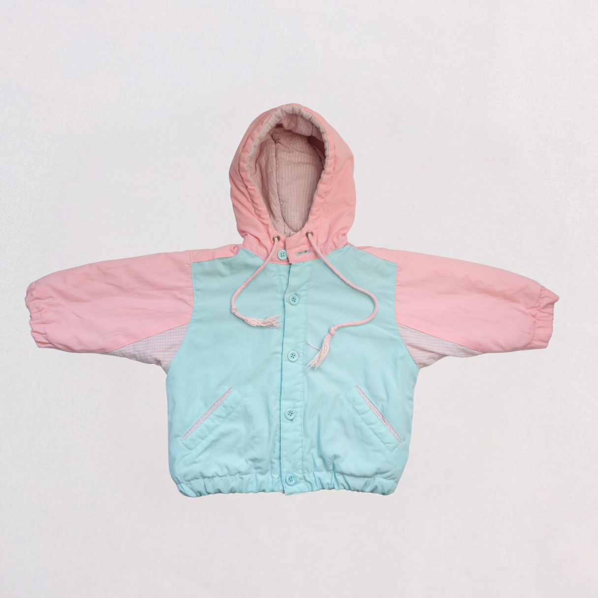 1990s Vintage Jacket – Pink & Blue