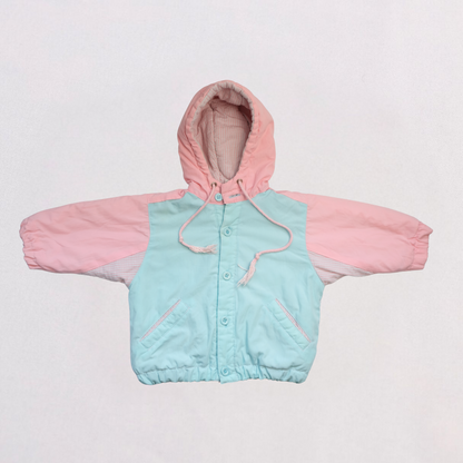 1990s Vintage Jacket – Pink & Blue