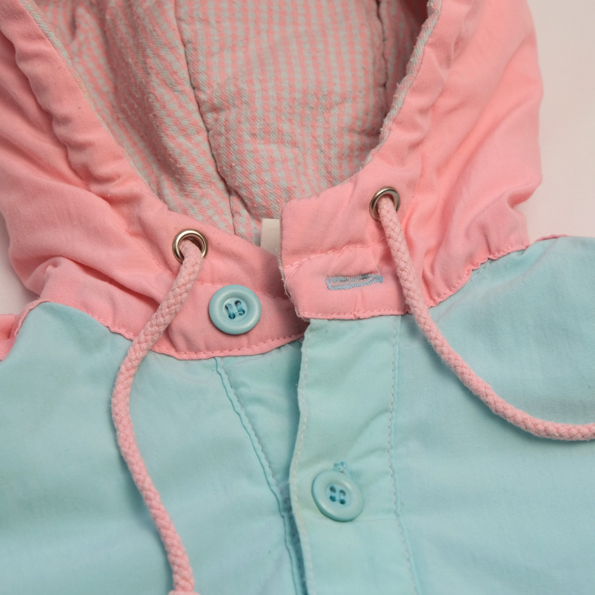 1990s Vintage Jacket – Pink & Blue