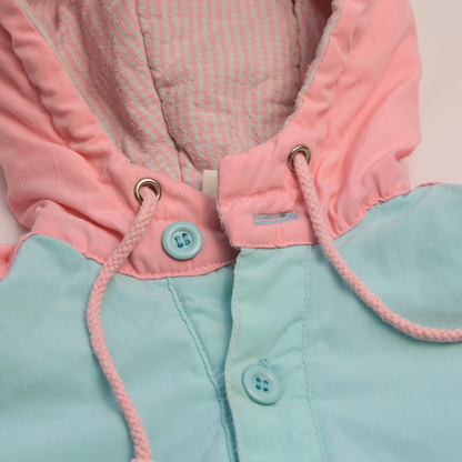 1990s Vintage Jacket – Pink & Blue