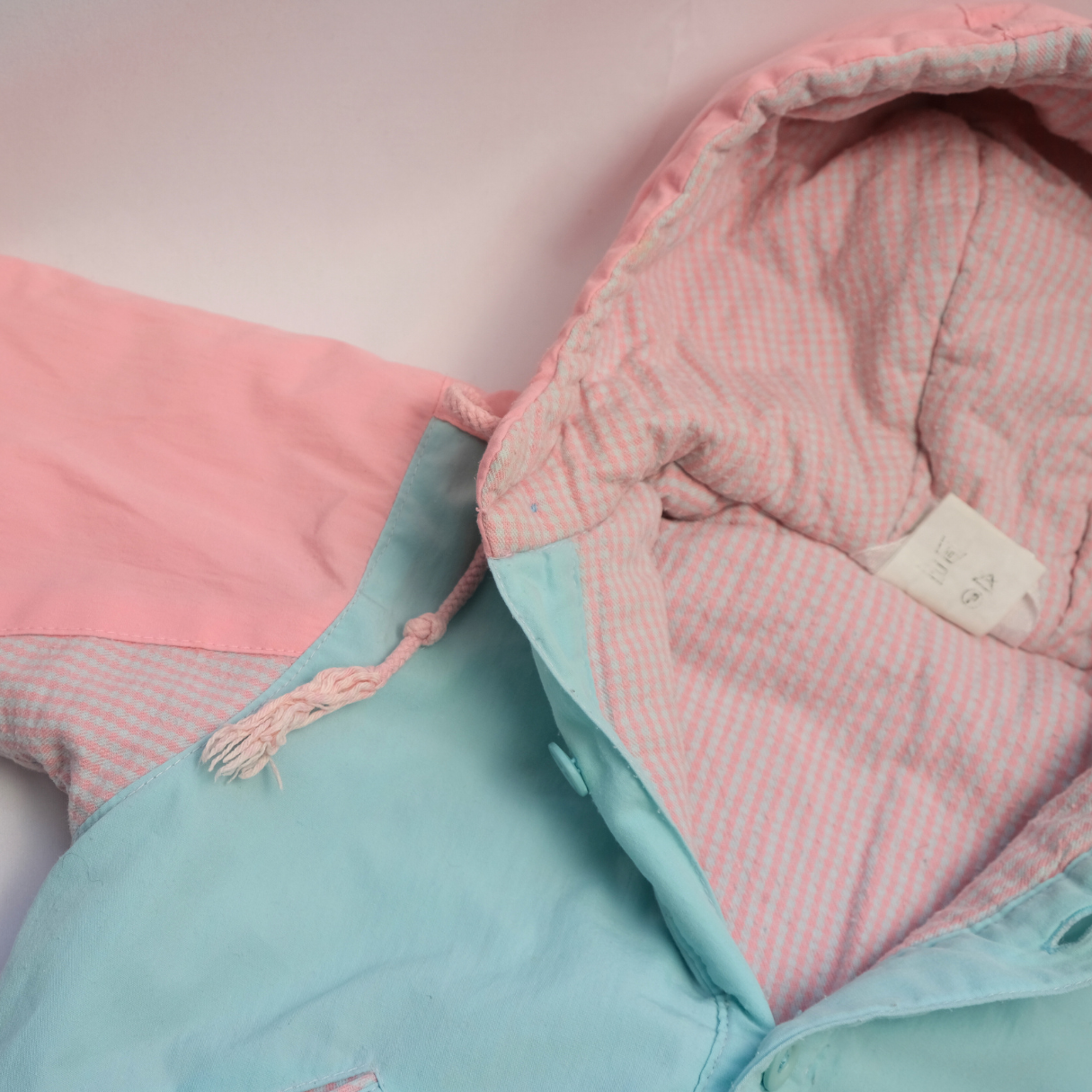 1990s Vintage Jacket – Pink & Blue
