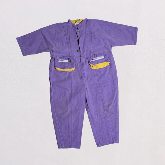 90s Jumpsuit – Made in France – 100% Cotton