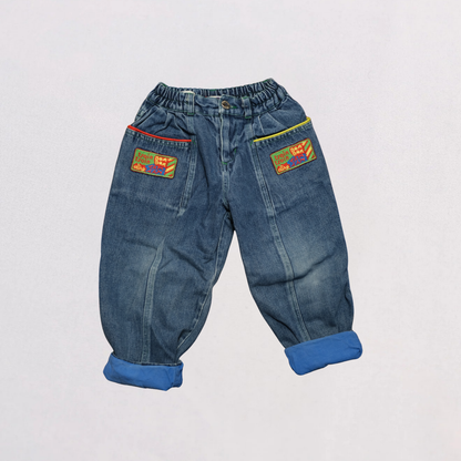 Vintage Patchagogo pants 3 years 100% Cotton