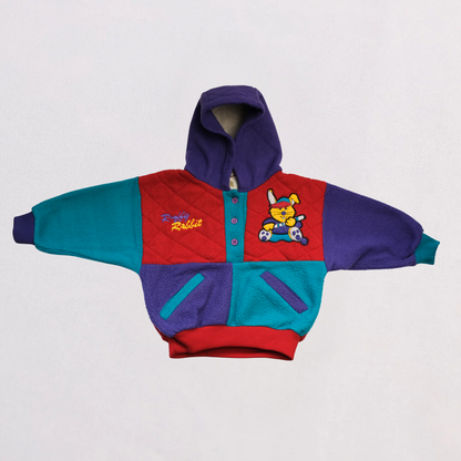90s Hooded Sweatshirt - Streetwear Style