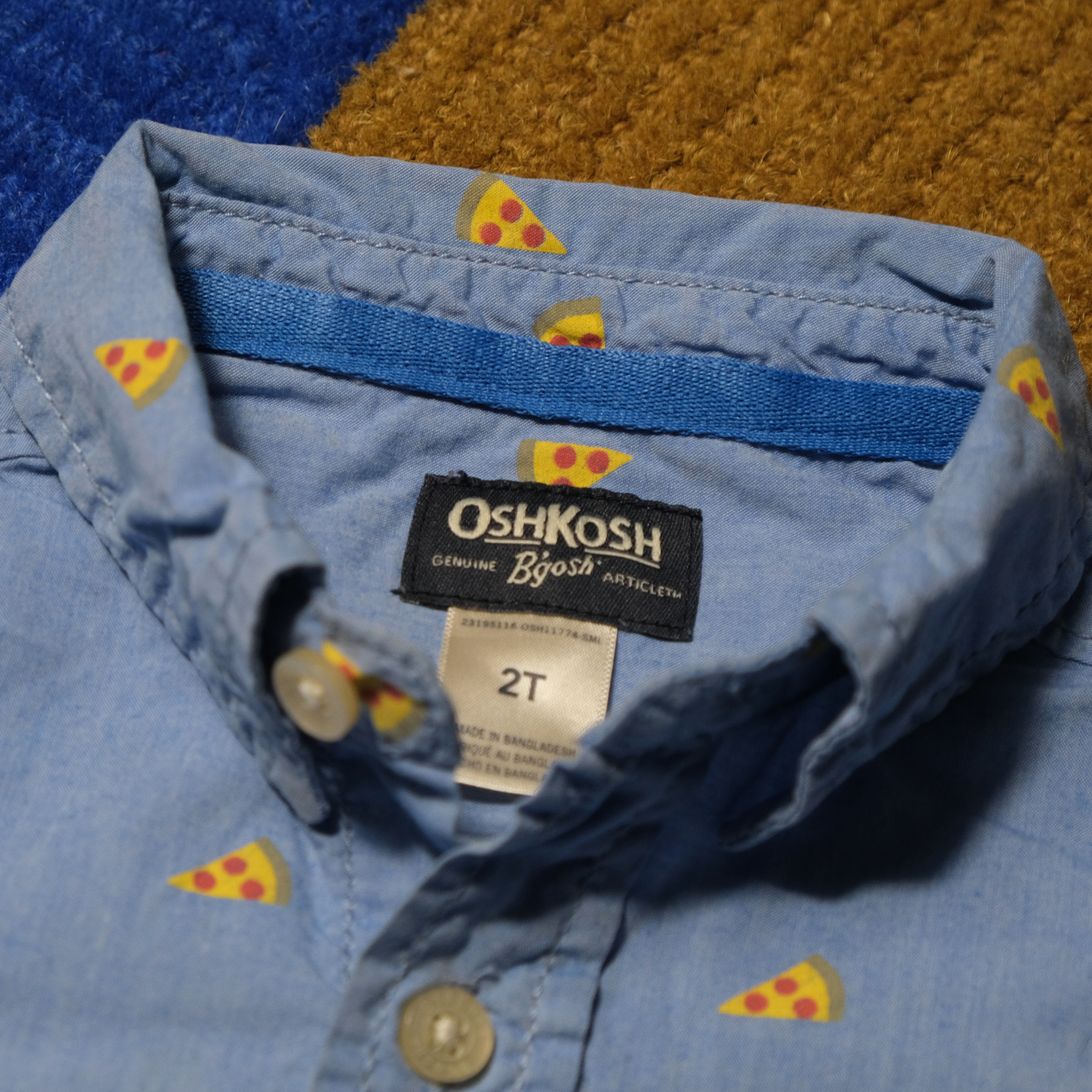 Vintage OshKosh Pizza Shirt