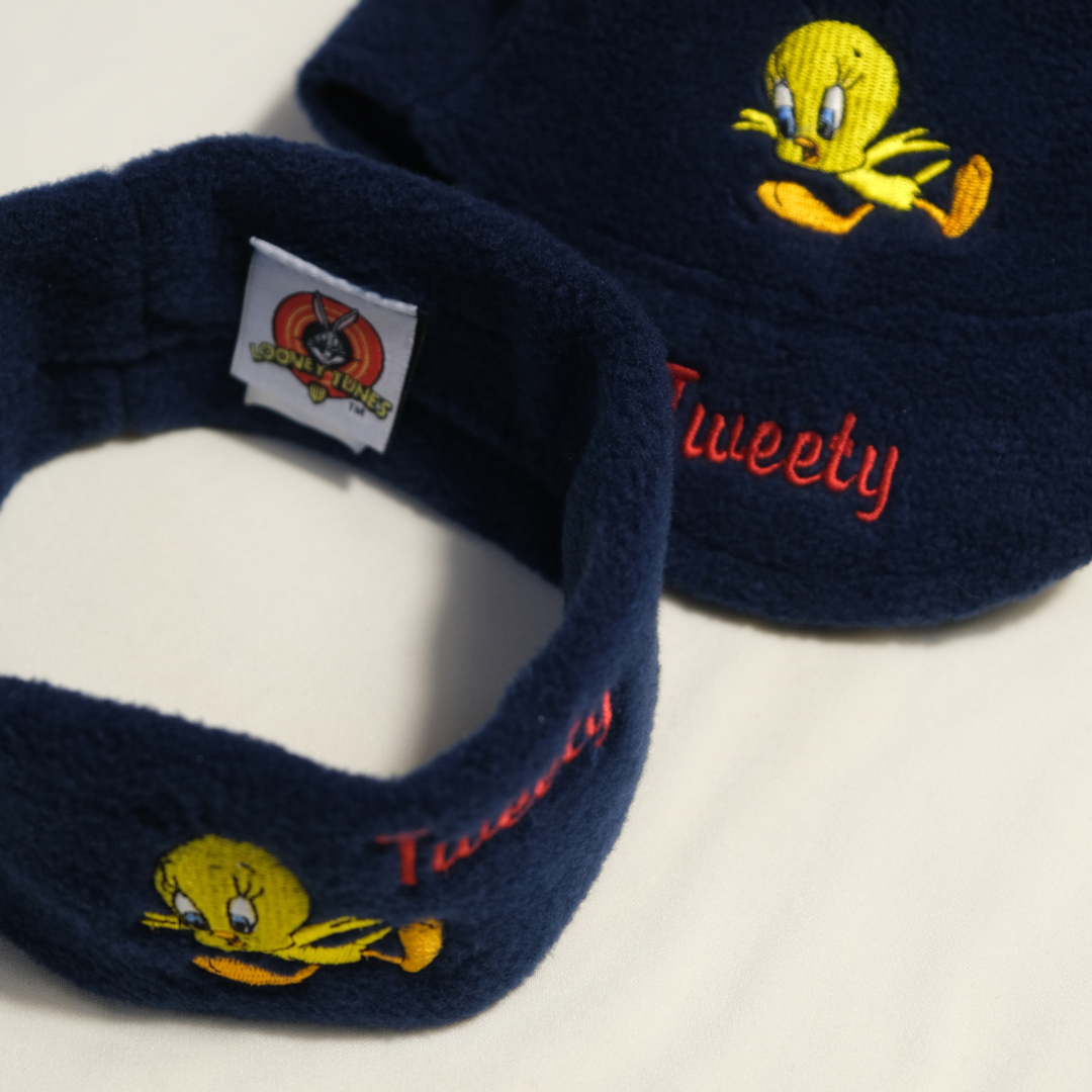 Vintage Tweety Hat + Headband Set 1-5Y (One Size Kids)