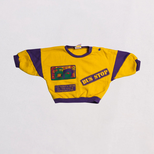 Vintage 90s sweatshirt 3-6M 100% Cotton