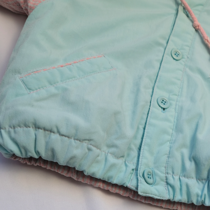 1990s Vintage Jacket – Pink & Blue