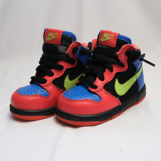 Nike Dunk High Red Blue 2009