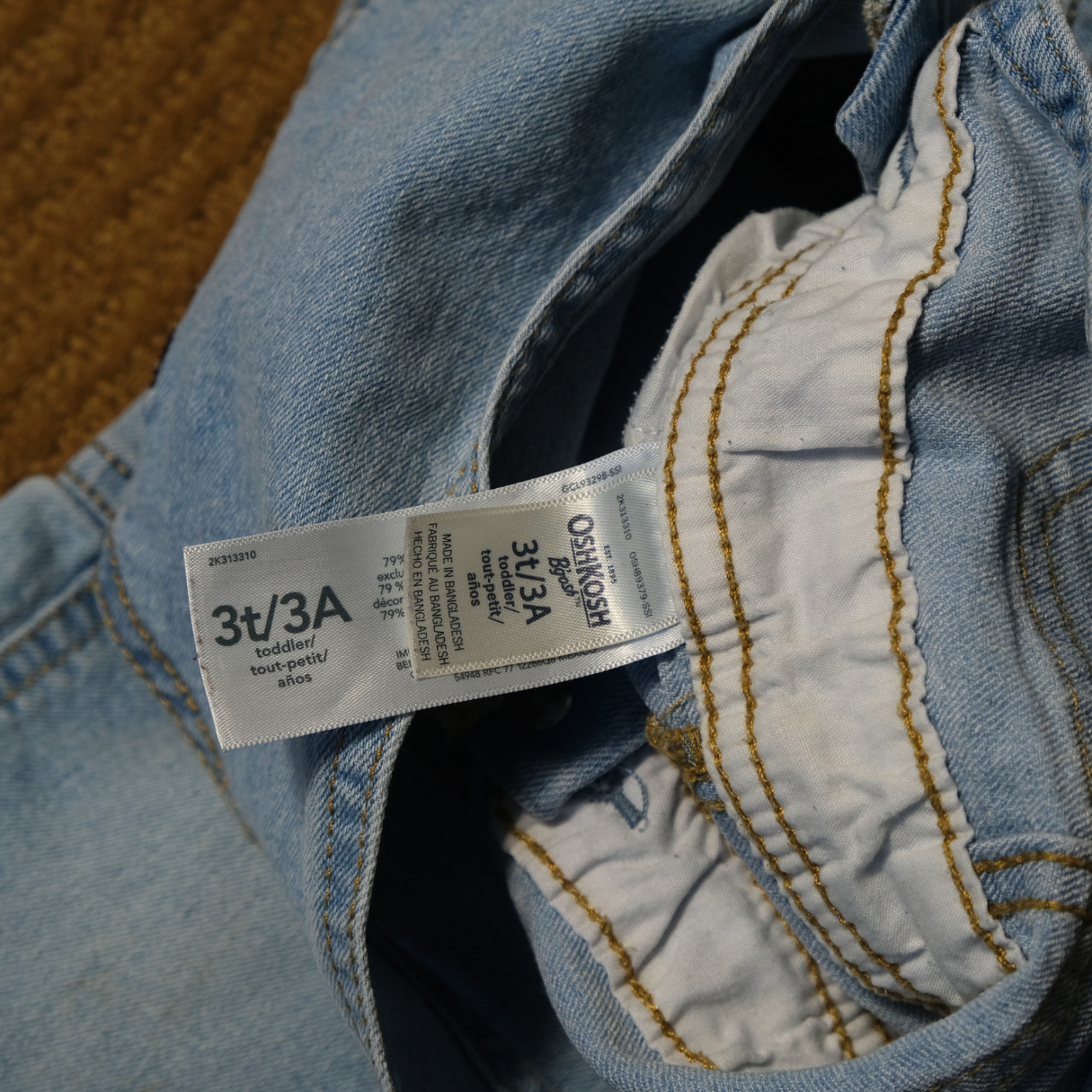Vintage OshKosh Overall 3Y