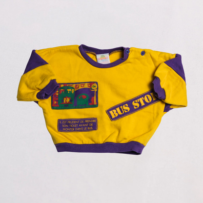 Vintage 90s sweatshirt 3-6M 100% Cotton
