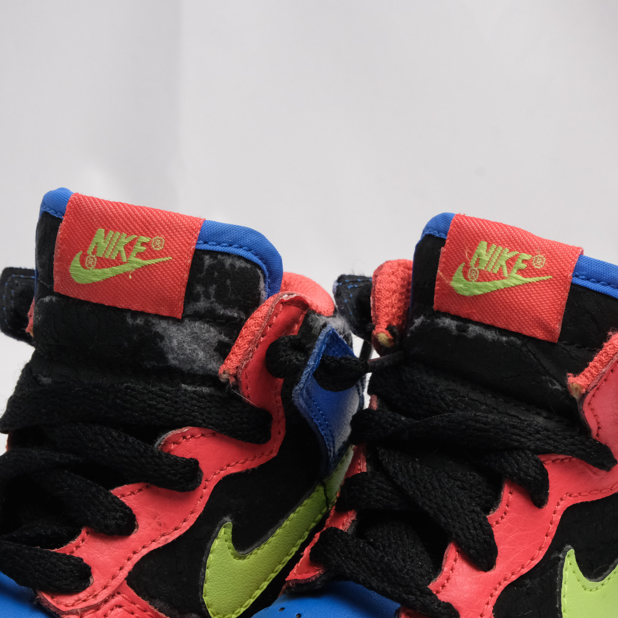 Nike Dunk High Red Blue 2009
