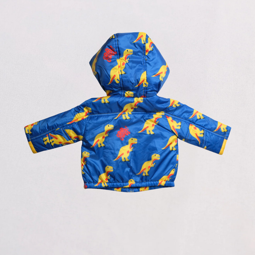 Guess Colorful Dinosaur Jacket – Size 3-6 M