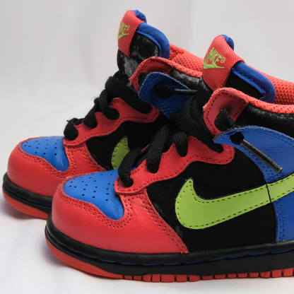 Nike Dunk High Red Blue 2009