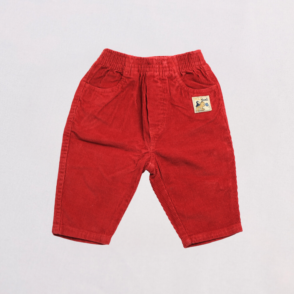 Red Vintage Pants for Kids