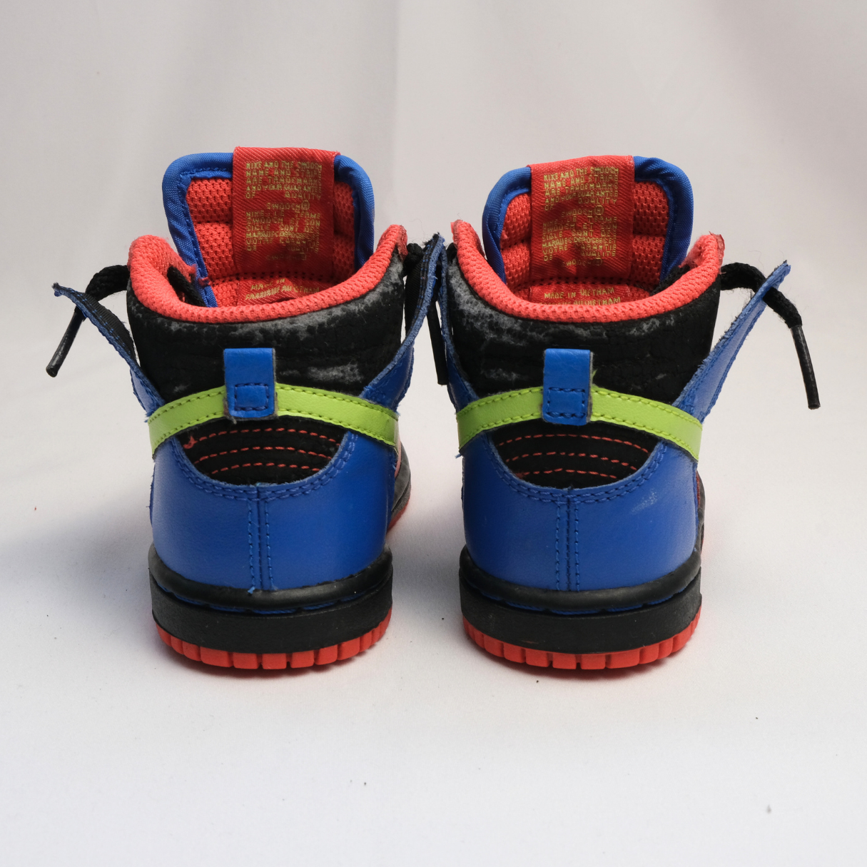 Nike Dunk High Red Blue 2009