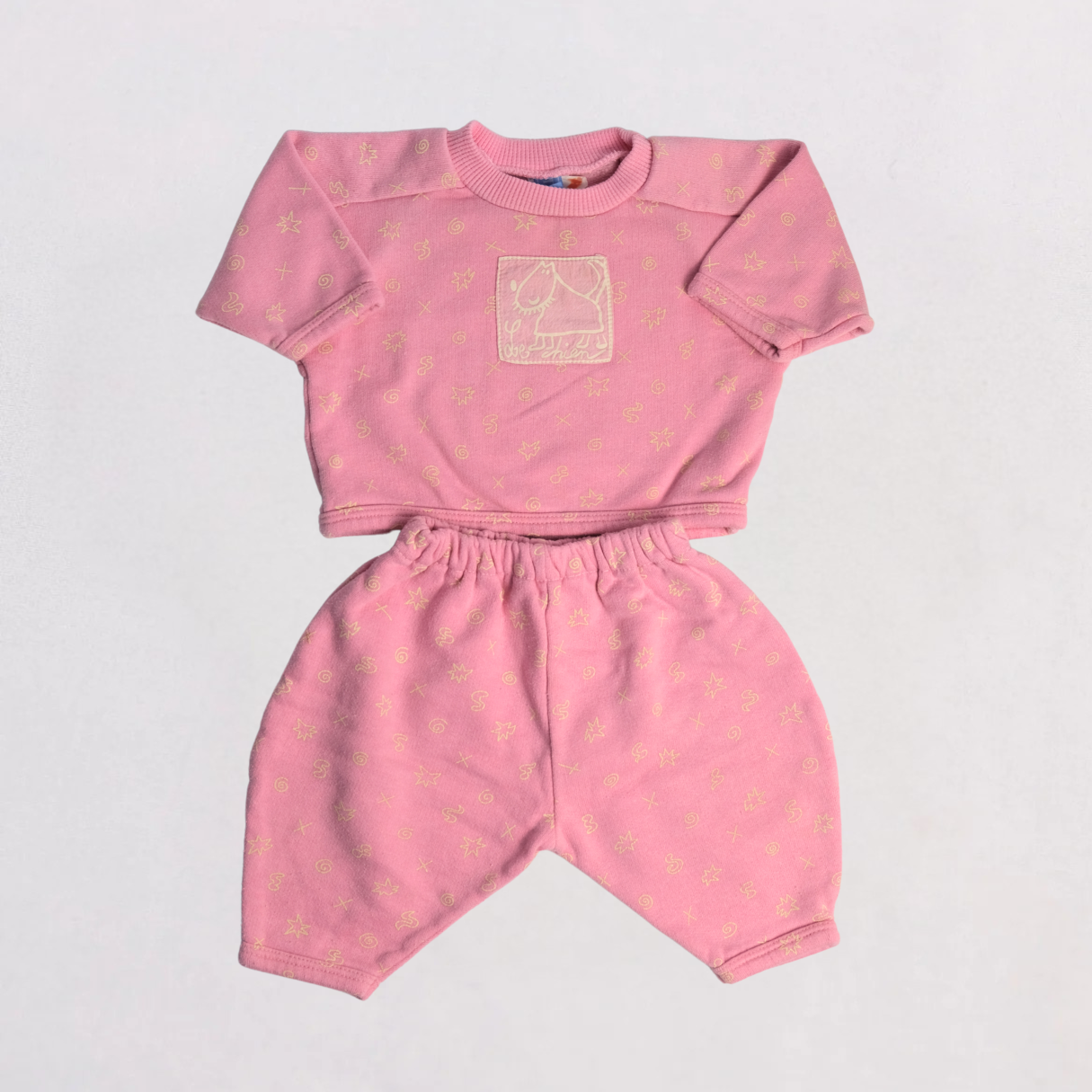 Vintage pink sweatsuit