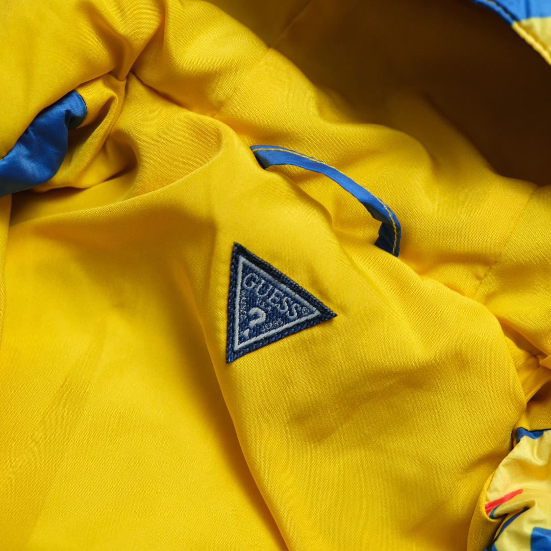 Guess Colorful Dinosaur Jacket – Size 3-6 M