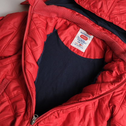Fun red winter jacket - Size: 4Y