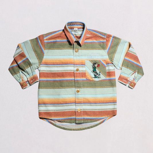 Vintage long sleeve shirt 6Y 100% cotton