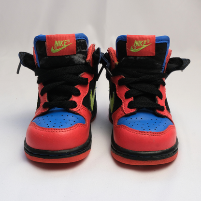 Nike Dunk High Red Blue 2009