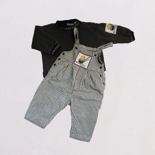 Vintage set – jumpsuit and sweatshirt