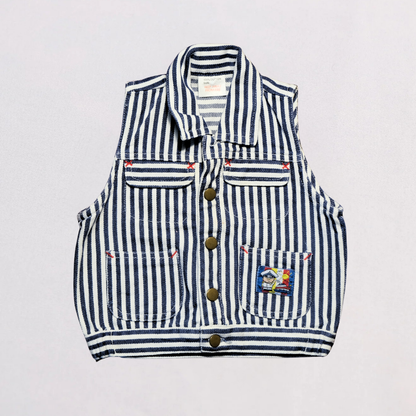 Vintage Sleeveless Denim vest – 100% Cotton