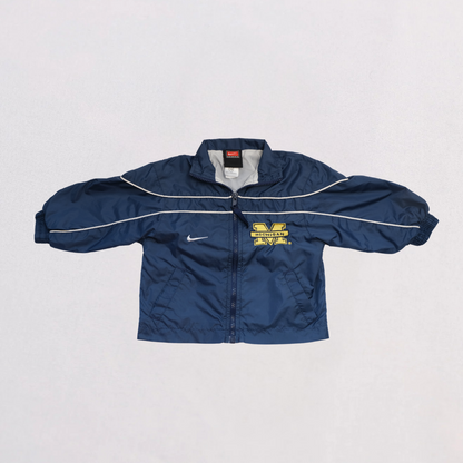 Blue Nike Michigan Windbreaker