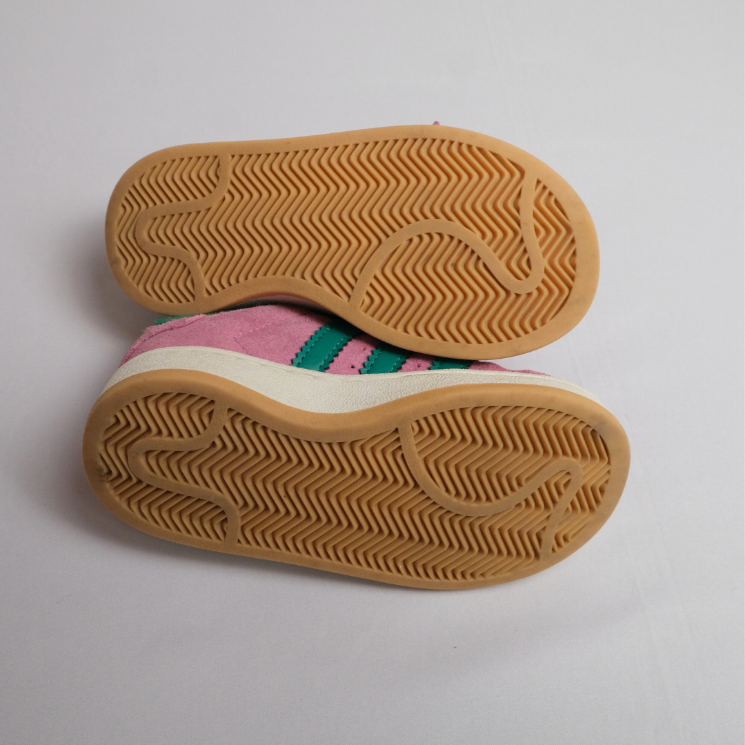 Adidas Campus pink and green - Size 28