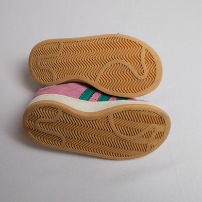 Adidas Campus pink and green - Size 28