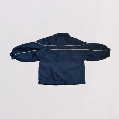 Blue Nike Michigan Windbreaker