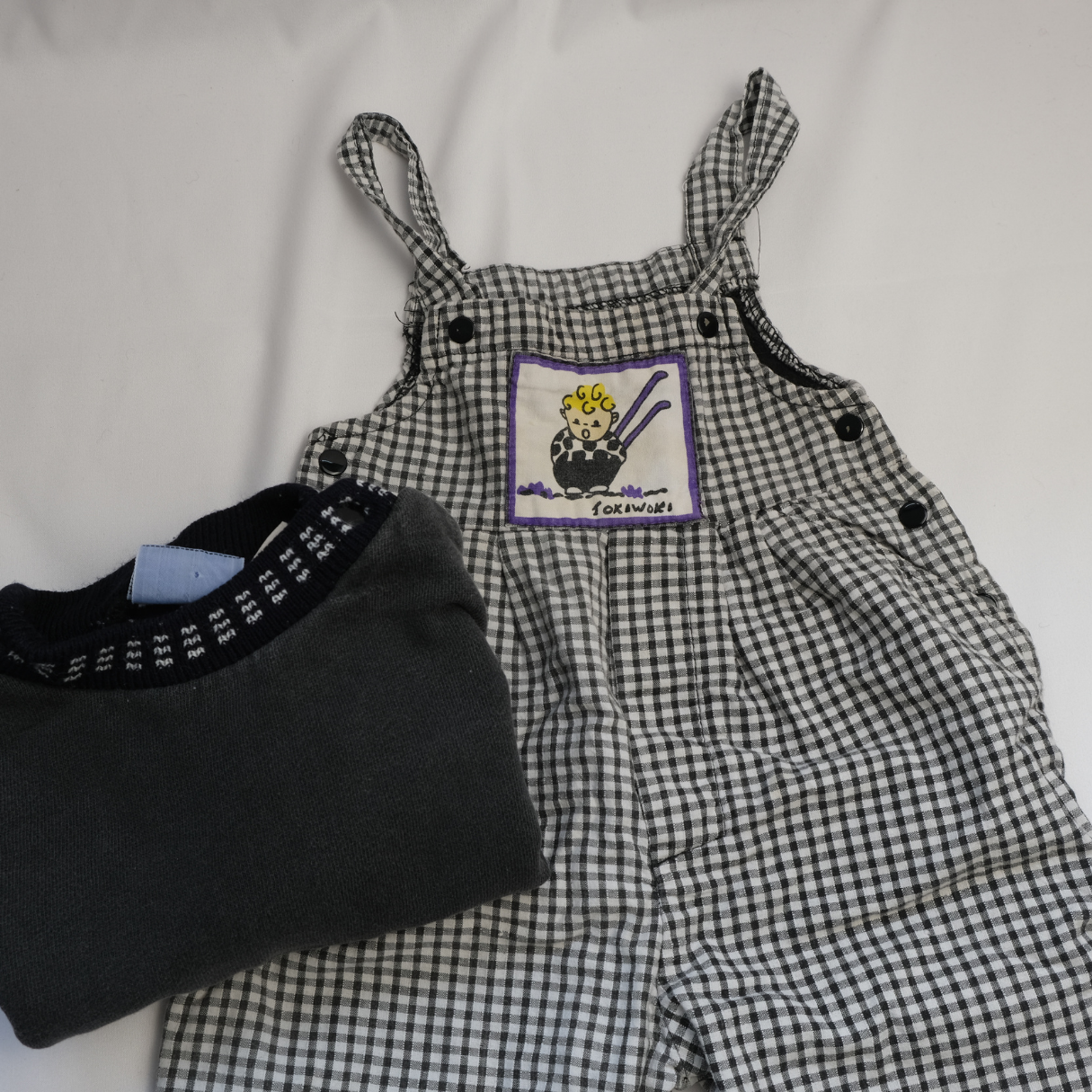 Vintage set – jumpsuit and sweatshirt