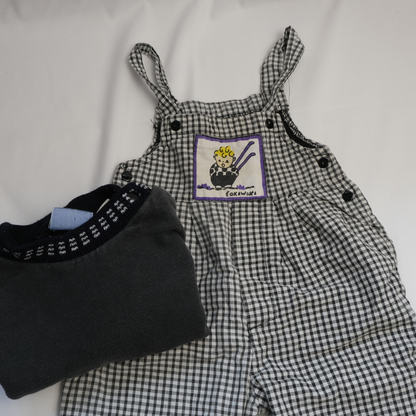 Vintage set – jumpsuit and sweatshirt