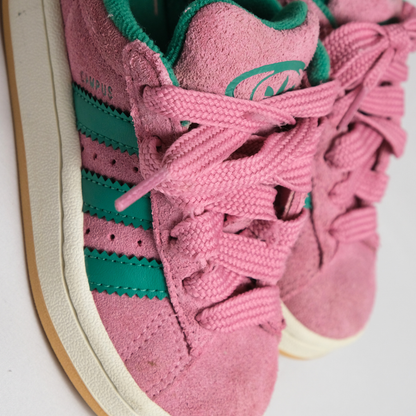 Adidas Campus pink and green - Size 28